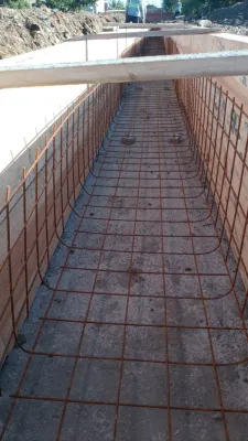 Muro e Drenagem para o ADM no Laboratório de Japeri
