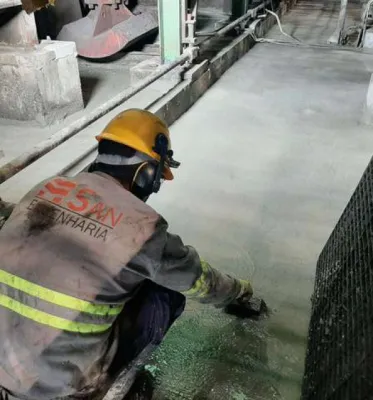 Recuperação Estrutural do Leito de Resfriamento