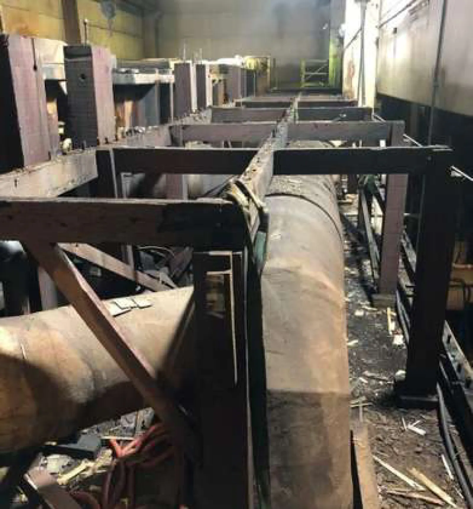 Montagem de Tanques, Madeiramento e Tubulações