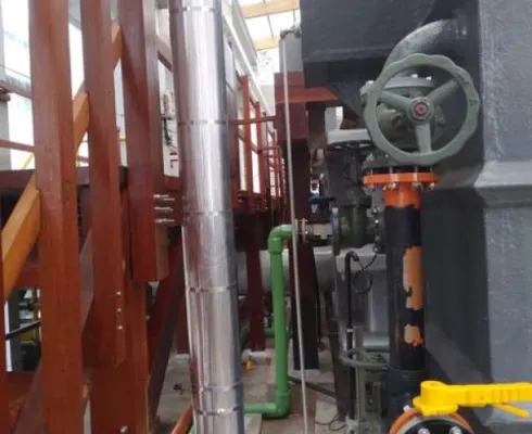 Deck dos Tanques e Tubulações