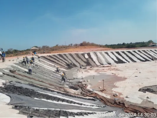 Proteção Mecânica com Geocélulas de PEAD