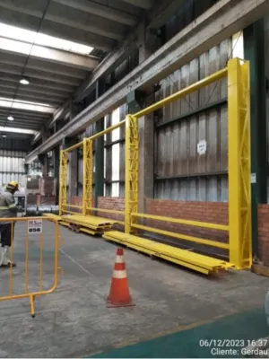 Montagem de Máquina Fracionadora de Arame