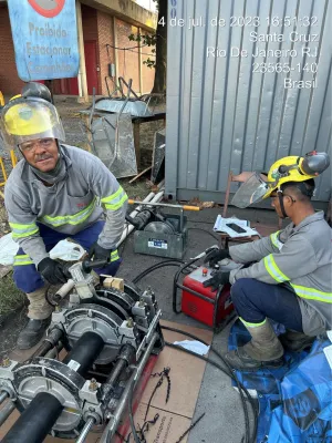 Montagem de Tanques, Madeiramento e Tubulações