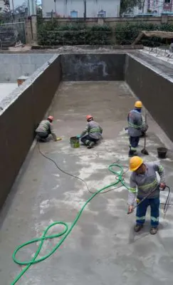 Cisterna em Concreto Armado e Contenção com Estacas Hélice Contínua
