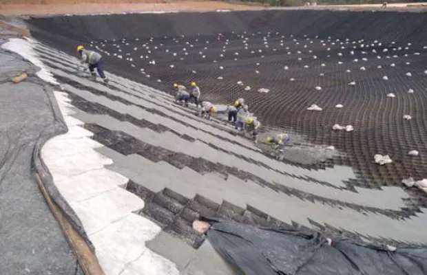 Proteção Mecânica com Geocélulas de PEAD