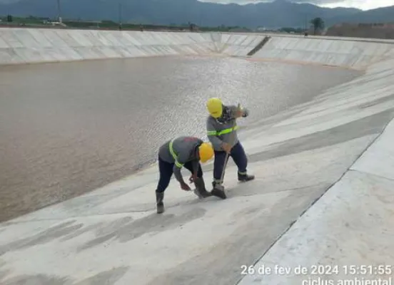 Proteção Mecânica com Geocélulas de PEAD