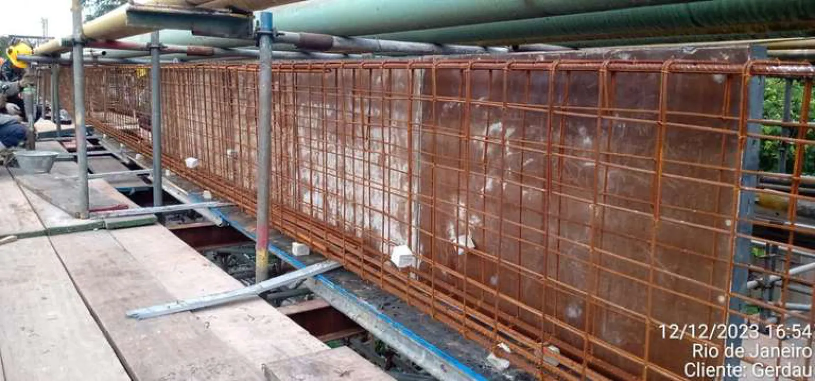 Demolição e Reconstrução de Pipe Rack