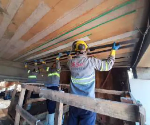Reforço Estrutural com Fibra de Carbono