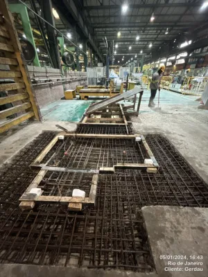 Execução de Bases para Máquina Fracionadora de Arame